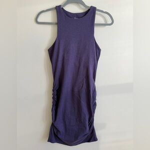 Victoria's Secret Purple Ruched Bodycon Dress